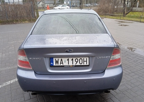 Subaru Legacy cena 15900 przebieg: 202000, rok produkcji 2006 z Warszawa małe 191